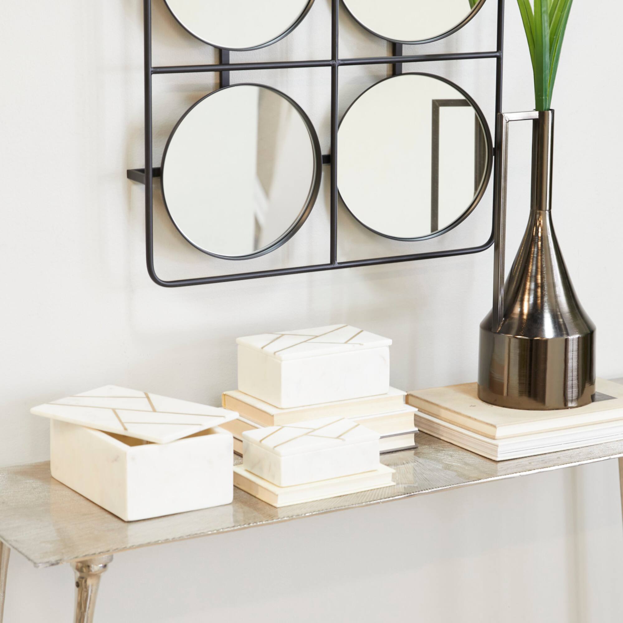 White Abstract Glam Box Set